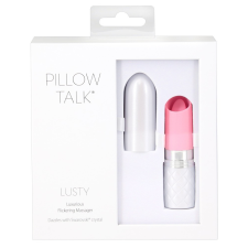 Pillow Talk Pillow Talk Lusty - akkus, nyelves rúdvibrátor (pink) vibrátorok