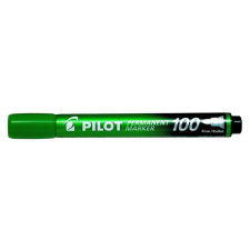 Pilot Alkoholos marker, 1 mm, kúpos, PILOT "Permanent Marker 100", zöld filctoll, marker