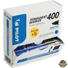 Pilot BT 400 20 db/csomag kék permanent marker filctoll, marker