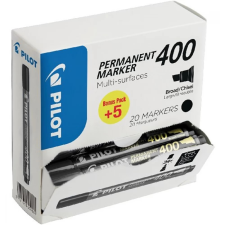 Pilot BT 400 permanent marker fekete 20 db filctoll, marker