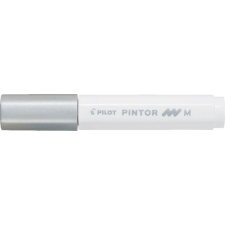 Pilot Dekormarker, 1,4 mm, PILOT "Pintor M", ezüst filctoll, marker