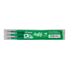 Pilot Frixion 3db-os zöld rollertoll betét tollbetét