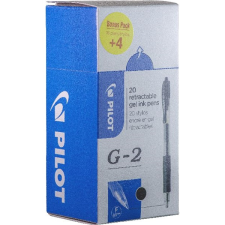 Pilot G-2 20 db/csomag fekete zseléstoll toll