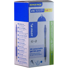 Pilot G-2 20 db/csomag kék zseléstoll toll