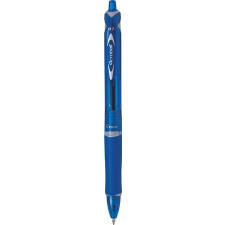 PILOT Golyóstoll, 0,25 mm, nyomógombos, PILOT "Acroball", kék toll