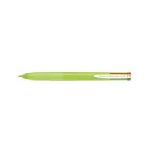 Pilot Golyóstoll, 0,27 mm, nyomógombos, négyszínű, PILOT "Super Grip G", világoszöld toll