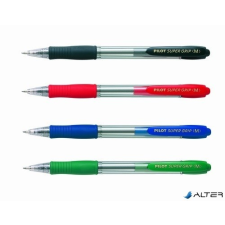 Pilot Golyóstoll Pilot Super Grip Ball Point Pen Fine nyomógombos piros toll