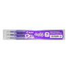 Pilot Rollertoll betét, 0,25 mm, törölhető, PILOT "Frixion Ball/Clicker", lila