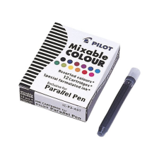  PILOT Töltőtoll patron, PILOT &quot;Parallel Pen&quot;, 12 különböző szín tollbetét