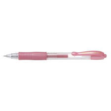 Pilot Zselés toll 0,7mm, nyomógombos Pilot G-2, írásszín metál rózsaszín toll