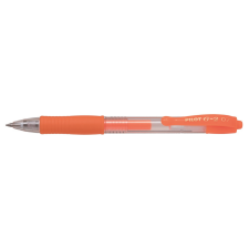 Pilot Zselés toll 0,7mm, nyomógombos Pilot G-2, írásszín neon narancs toll