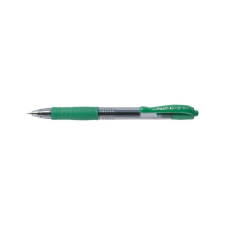 Pilot Zselés toll 0,7mm, nyomógombos pilot g-2, írásszín zöld toll