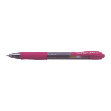 Pilot Zseléstoll, 0,32 mm, nyomógombos, PILOT "G-2", rózsaszín toll