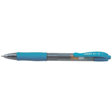 Pilot Zseléstoll 0,7mm, nyomógombos Pilot G-2, írásszín égszínkék toll