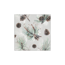 Pine Cone All Over papírszalvéta 33x33cm, 20db-os konyhai eszköz