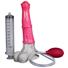 PINKALIEN Monster Hevon – ejakuláló vibrátor 20 x 5,5 cm vibrátorok