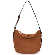 Pinko Válltáskák HOBO ZIP AROUND CLASSIC SUEDE + VITELLO SETA Barna Egy méret