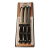 Pintinox Prima rozsdamentes recés steak kés 22cm 6db, fekete