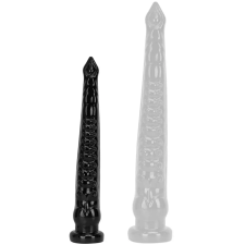  Piov Dildo S – prémium fekete 43x6 cm-es intim játék műpénisz, dildó