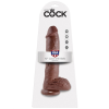 Pipedream 10" Cock with Balls  Brown