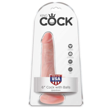 Pipedream 6" Cock with Balls  Light műpénisz, dildó