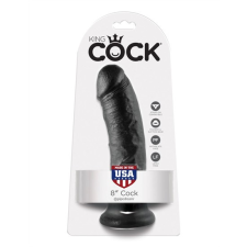 Pipedream 8" Cock  Black műpénisz, dildó