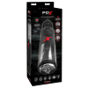 PIPEDREAM EXTREME TOYZ PDX Deluxe Mega-Bator - akkus, forgó, fel-le mozgó maszturbátor (fekete)