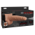 Pipedream Fetish Strap-On 7,5 - felcsatolható, üreges, spriccelő dildó (natúr)