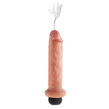 Pipedream King Cock 7" spriccelő dildó (18 cm) műpénisz, dildó