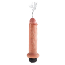 Pipedream King Cock 7&quot; spriccelő dildó (18 cm) műpénisz, dildó