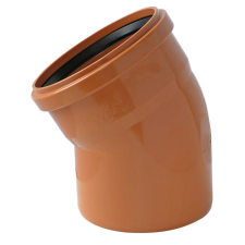 Pipelife Hungária Műanyagipari Kft. KG 160/30° csatorna ívidom hűtés, fűtés szerelvény
