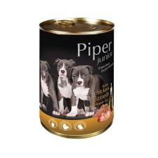 Piper Junior Chicken gizzards & Brown rice (csirkezúza-barna rizs) 400 g kutyaeledel