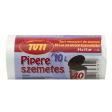 Pipere szemeteszsák 10L kiszerelésben 34x44cm tisztító- és takarítószer, higiénia