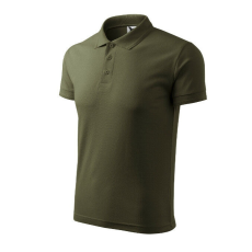  Pique Polo galléros póló férfi military L
