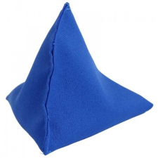  Piramis babzsák kék bútor