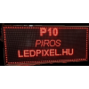  Piros Beltéri led fényújság , futófény 101x53 cm