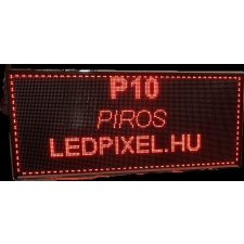  Piros Beltéri led fényújság , futófény 101x53 cm led rendszer tartozék