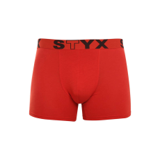  Piros long férfi boxeralsó Styxsport gumi (U1064) M