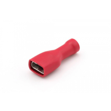  Piros Rádugós Anya 0.5-1.5mm² 6.3x0.8mm elektromos autós kellék