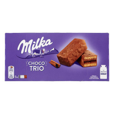  Piskóta MILKA Choco Trio 5 darabos 150g csokoládé és édesség