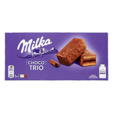 Piskóta MILKA Choco Trio 5 darabos 150g csokoládé és édesség