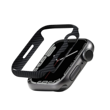 Pitaka Air Apple Watch 9/8/7 45mm tok, Black/grey okosóra kellék