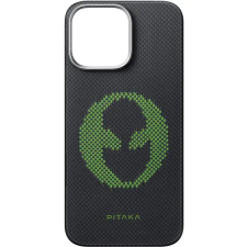 Pitaka Aries Tactile Woven Case iPhone 16 Pro Max Alien KI1601ALP mobiltelefon kellék
