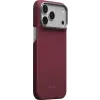 Pitaka Edge Argyle Burgundy iPhone 18 Pro Max tok