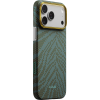 Pitaka Edge Case Breath of Veins Dive Green iPhone 17 Pro Max tok