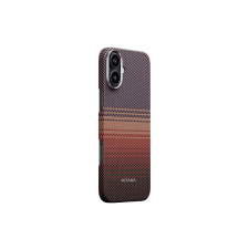 Pitaka iPhone 16 Plus MagSafe kompatbilis szőtt telefontok, napnyugta (KI1601PSUM) tok és táska