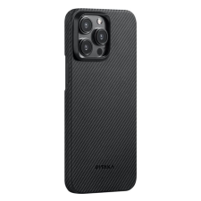 Pitaka MagEZ 4 600D, Apple iPhone 15 Pro tok, fekete/szürke tok és táska