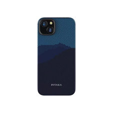 Pitaka MagEZ Case 4 StarPeak - Over The Horizone Apple iPhone 15 MagSafe rögzítéssel kék (129435) tok és táska