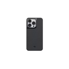 Pitaka MagEZ PRO 3 tok Black / Grey Twill 1500D Apple iPhone 14 Pro készülékhez - MagSafe rögzítéssel (127303) tok és táska