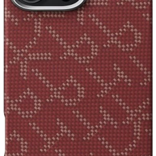 Pitaka Tactile Woven Case PTK Red Gold iPhone 16 Pro tok és táska